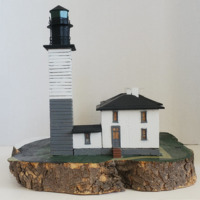 Beavertail Lighthouse Model