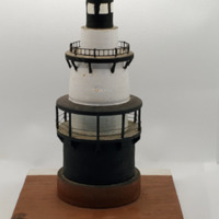 Hog Island Lighthouse - Model