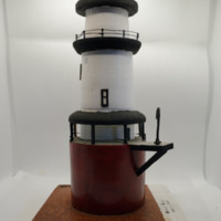 Whale Rock Lighthouse - Model