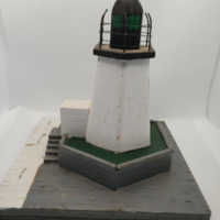 Sandy Point, Prudence Island Lighthouse - Model