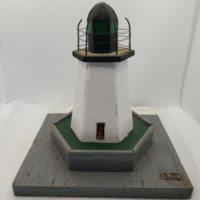 Sandy Point, Prudence Island Lighthouse - Model