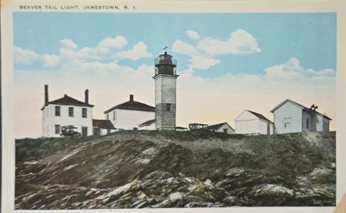 Postcard - Beavertail in the 1920's